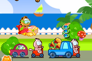 加菲猫飞机大战