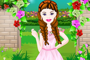 芭比时尚印花装扮