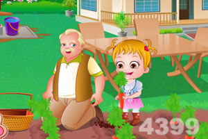 可爱宝贝去奶奶家