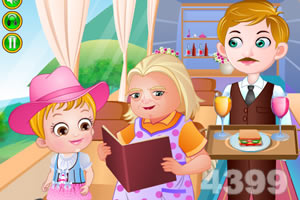 可爱宝贝去奶奶家