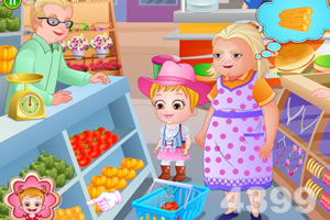 可爱宝贝去奶奶家