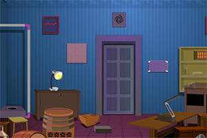 昏暗的仓库逃脱