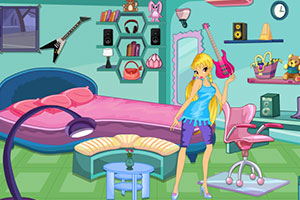 魔法俏佳人整理房间