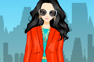 惊艳的彩色夹克