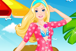 芭比的沙滩泳装