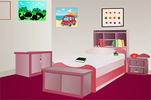 逃离舒适红色小屋