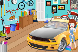 清理爸爸的车库