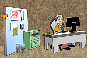 逃离电脑办公室