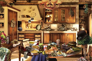 杂乱的詹姆厨房