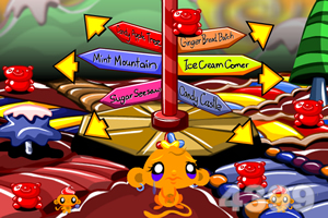 逗小猴开心快乐糖果