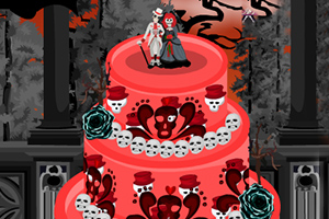 哥特的婚礼蛋糕