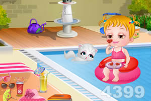 可爱宝贝趣味夏日