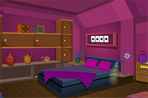 逃离紫红色房间