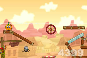 保护橙子之牛仔冒险选关版