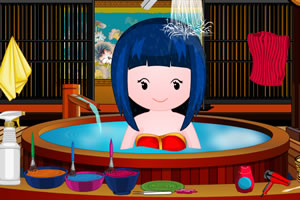 中国娃娃婚礼美容