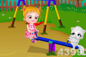 可爱宝贝清洗衣服