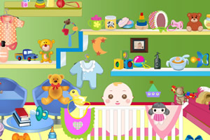 宝贝房间找东西