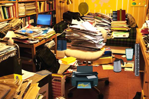 凌乱图书馆找东西