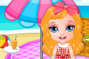 芭比宝贝去野餐