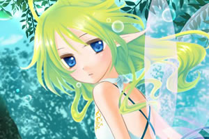 绿色妖精找星星