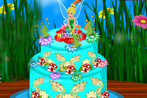 小仙女生日蛋糕装饰