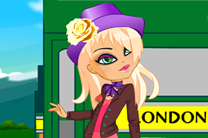 可爱的玫瑰女孩