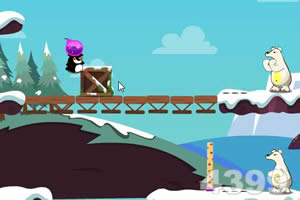 企鹅北极熊大战选关版