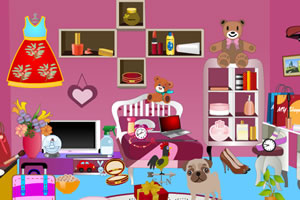 女生房间找东西