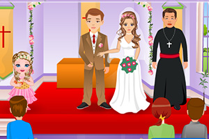 宝贝索菲亚当花童