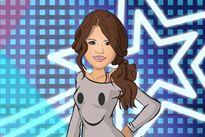 赛琳娜的宴会装扮