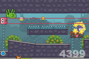 萌小怪吃甜甜圈