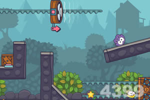 萌小怪吃甜甜圈