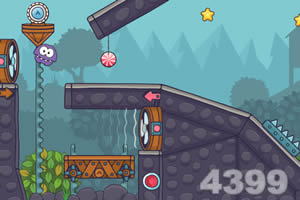 萌小怪吃甜甜圈