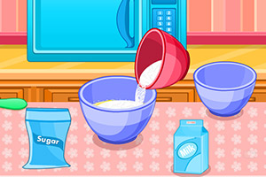 棉花糖杯子蛋糕