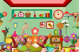 杂乱花卧室找东西