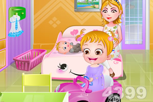 可爱宝贝卫生检查