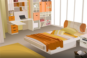 倔强的男孩逃脱