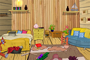 杂乱的木屋逃脱