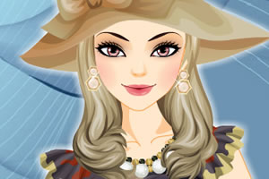 可爱的夏季帽子