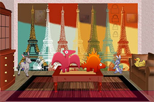 逃出巴黎小房间