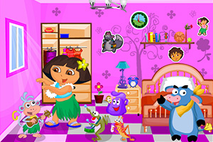 朵拉布置夏季房间