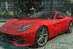 法拉利超级跑车拼图