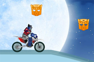 变形金刚圣诞摩托车