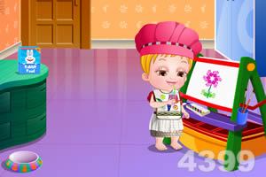 可爱宝贝小画家