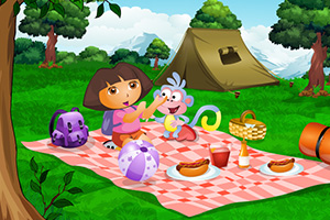 与朵拉一起野餐