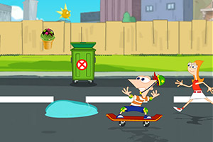 飞哥与小佛的滑板车