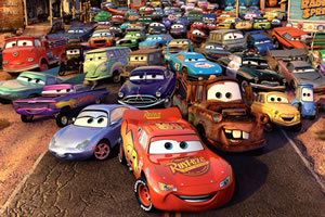 赛车总动员找字母