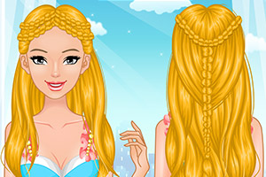 夏天的精致编发