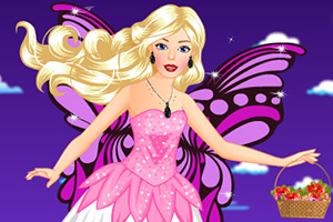 飞翔的芭比天使