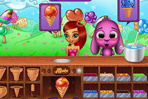 小小的冰激凌店